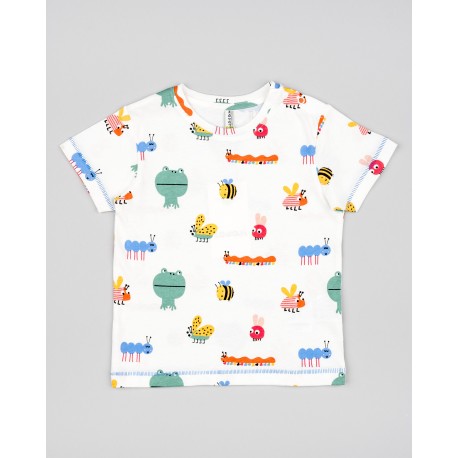 CAMISETA BABY NIÑO REF 303-24004 CRUDO