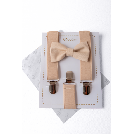 SET DE TIRANTAS BORDINO REF 1163 BEIGE