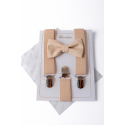 SET DE TIRANTAS BORDINO REF 1163 BEIGE