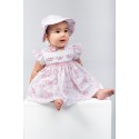 VESTIDO BORDINO NIÑA REF 6198  ESTAMPADO