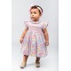 VESTIDO BORDINO NIÑA REF 6205 ESTAMPADO