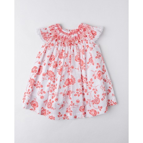 VESTIDO BORDINO REF 6206 ESTAMPADO ROJO