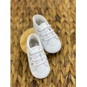 ZAPATOS NIÑO REF 019 BLANCO