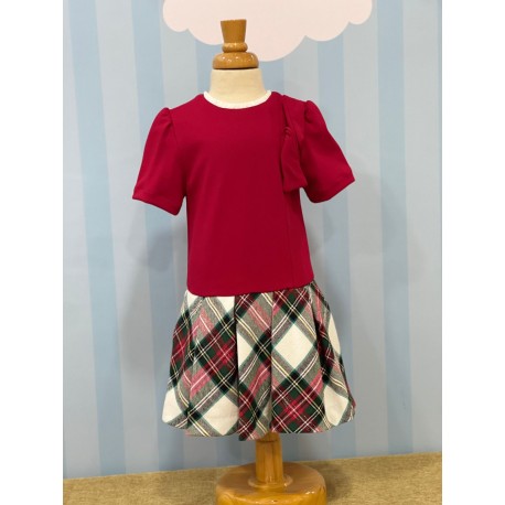 VESTIDO BABY NIÑA REF 2945 CUADROS