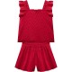 CONJUNTO NIÑA REF 15412 ROJO