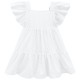 VESTIDO NIÑA REF 15411 BLANCO