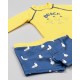 CONJUNTO BABY NIÑO PLAYERO REF 703-24005 AMARILLO