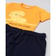 CONJUNTO BABY NIÑO REF 602-24008 NARANJA