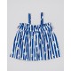 BLUSA NIÑA REF 302-24004 AZUL RAYAS