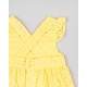 VESTIDO OJALILLO REF 501-24010 AMARILLO