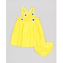 VESTIDO CHOCHET REF 501-24012 AMARILLO