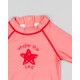 CONJUNTO PLAYERO NIÑA REF 704-24003 CORAL