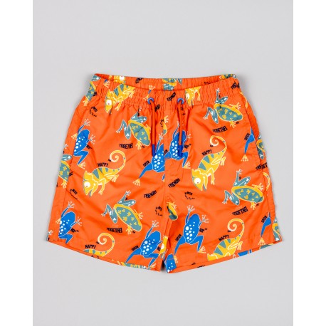 BERMUDA PLAYERA NIÑO REF 702-24002 NARANJA