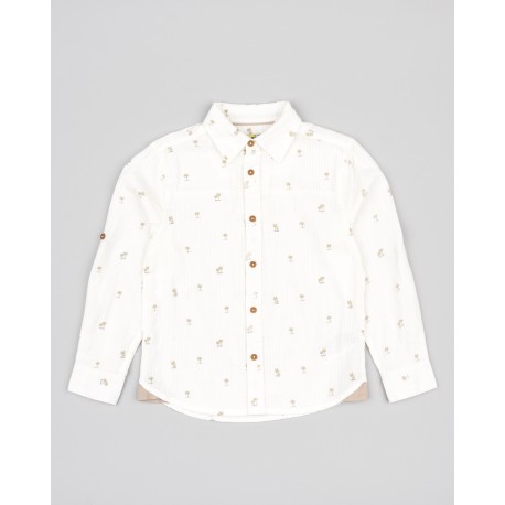 CAMISA NIÑO REF 302-24006 CRUDO