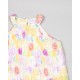 VESTIDO NIÑA REF 501-24028 ESTAMPADO AMARILLO