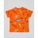 CAMISETA BABY NIÑO REF 303-24008 NARANJA