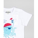 CAMISETA BABY NIÑO REF 303-24002 BLANCA