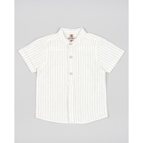 CAMISA BABY NIÑO REF 302-24003 BEIGE