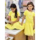 VESTIDO NIÑA REF 501-24058 AMARILLO