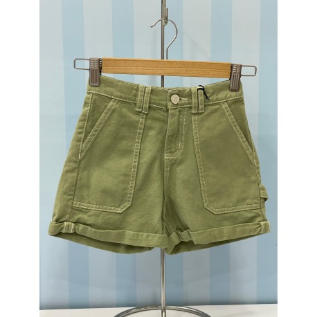 SHORT NIÑA REF 8979 VERDE OLIVA