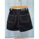 SHORT NIÑA REF 8979 NEGRO
