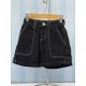 SHORT NIÑA REF 8979 NEGRO