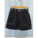 SHORT NIÑA REF 8979 NEGRO