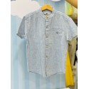 CAMISA EN LINO REF 102-24003 AZUL