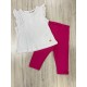 BLUSA BABY NIÑA REF 318-1007AL BLANCA