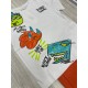 CONJUNTO NIÑO REF 303-24008 BLANCO-NARANJA