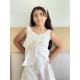 ENTERIZO REF 3084 LINO ROSADO