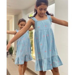 VESTIDO NIÑA REF 501-24042 DENIM