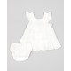 VESTIDO OJALILLO REF 501-24010 BLANCO