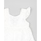 VESTIDO OJALILLO REF 501-24010 BLANCO
