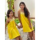 VESTIDO NIÑO EN CROCHET REF 501-24024 AMARILLO
