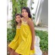 VESTIDO NIÑO EN CROCHET REF 501-24024 AMARILLO
