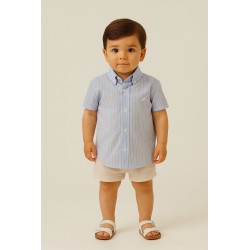 CAMISA BABY REF 2234 AZUL