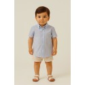 CAMISA BABY REF 2234 AZUL