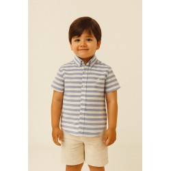 CAMISA BABY REF 2233 RAYAS AZUL