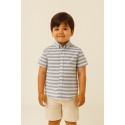 CAMISA BABY REF 2233 RAYAS AZUL