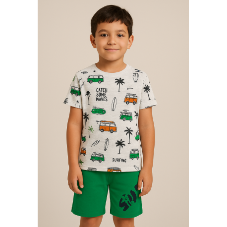 CONJUNTO KYLY NIÑO REF 112171 VERDE