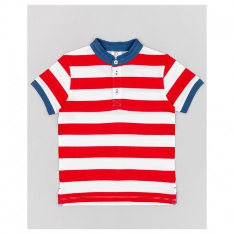 SUETER POLO BABY NIÑO REF 23002 ROJO