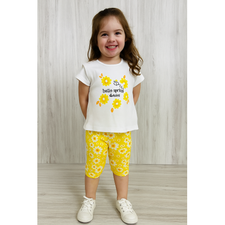 CONJUNTO BABY NIÑA REF 602-24003 BLANCO