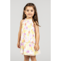 VESTIDO NIÑA REF 501-24028 ESTAMPADO AMARILLO