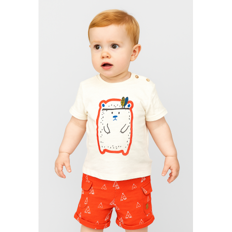 CONJUNTO BABY NIÑO REF 602-24011 CRUDO
