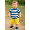 CONJUNTO BABY NIÑO REF 303-24015 AZUL-AMARILLO
