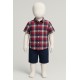 CAMISA BABY REF 2237 CUADROS ROJOS