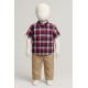 CAMISA BABY REF 2237 CUADROS ROJOS