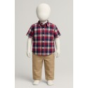 CAMISA BABY REF 2237 CUADROS ROJOS