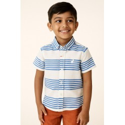 CAMISA REF 6924 RAYAS AZUL